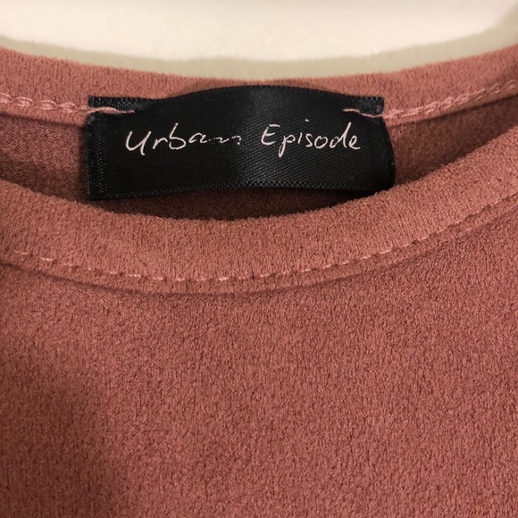 Urban Episode Pink Tank Top Blouse Size L - Picture 4 of 5